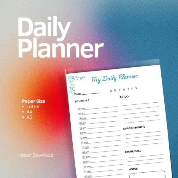 Daily planner