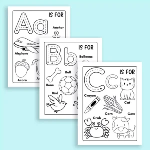 Alphabet Coloring Book