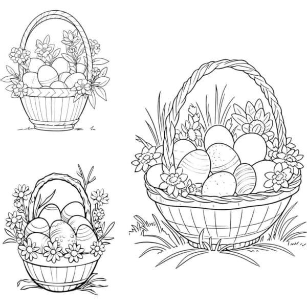 Easter Egg Coloring Book