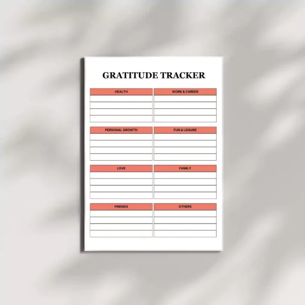 Gratitude Journal Template 2025 - Image 2